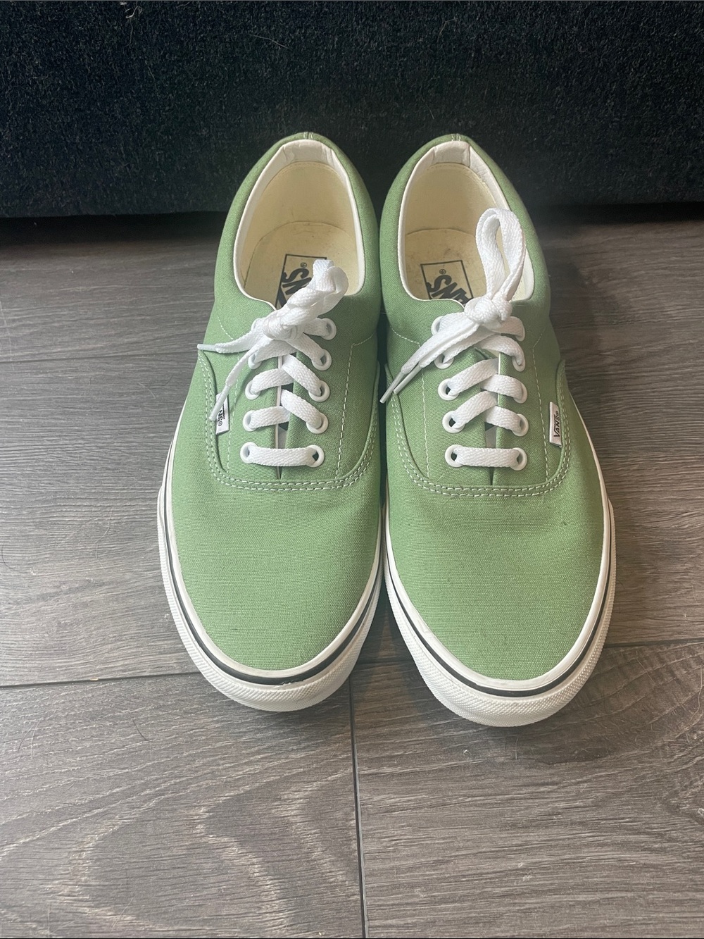 Classic Men's Canvas Sneakers in Sage Green 11